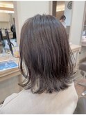 イメチェンフルバング/似合わせカット/レッドブラウン/鎌取/尚平