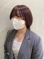 ヨーク(YOKE)&nbsp;【YOKE】カシスブラウン/暖色カラー/ショートウルフ