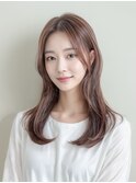 垢抜けナチュラルセミディ
