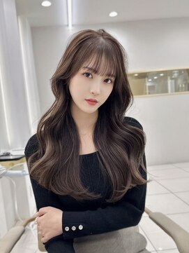 マウル 栄(MAEUL) レイヤーカットロング 韓国ヘア