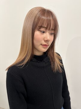 エトス プロデュースド バイ ヴァイナルズミックス(Ethos produced by Vinyl's mix) ワームブラウンとベージュのハイトーン