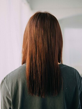 エクファ ヘア リゾート 大津 瀬田店(ex-fa hair resort) 夏ウエットヘアオリーブベージュデザインカラーレイヤーカット