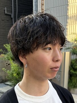 オルセン(OLSEN) シャドウパーマ　シャドウマッシュ