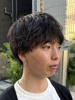 オルセン(OLSEN) シャドウパーマ シャドウマッシュ