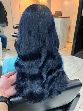 ブレンド 渋谷(BLend) 縮毛矯正.レイヤーカット.ブルーブラック.髪質改善. 黒髪