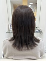ヘアポジション 田子西店(HAIR Position) オリーブグレージュ×外ハネセミディ