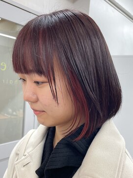 ヴェルダ 池袋店(verda) フェイスフレーミング ピンクラベンダー