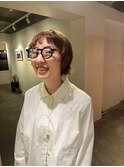 顔周りレイヤー ボブ