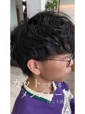 メンズパーマメンテナンスカット