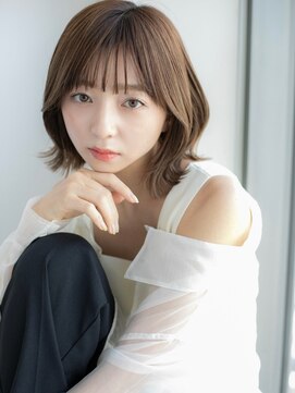 マカロン 須賀川店(macaron) メルティカラー/似合わせカット/ウェーブミディアム/須賀川32