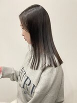 カットアンドトータルビューティ ヴァンキャトル(Cut&Total Beauty VINGT QUATRE)&nbsp;ツヤツヤナチュラルストレート◎