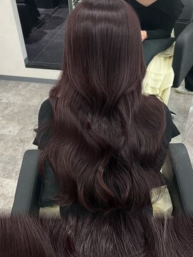 ★美髪美肌透明感カラー・ロング・ミディアムで小顔イメチェン