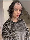 バンクカラー/ブロンドヘアデザイン/インナーホワイト[YURI]