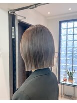 ロンドシエル 横浜(Lond ciel)&nbsp;ブリーチなしチェリーブラウン髪質改善イルミナカラー韓国/横浜