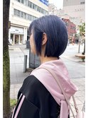 ブルーシルバー×ブルー