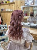 リボンハーフツイン