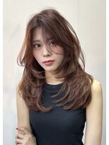 エトラ 渋谷店(etora)&nbsp;◎小顔カット　セミロングハイレイヤーカット