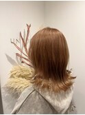 ブリーチ×ベージュ