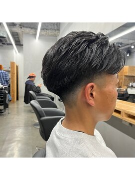 エヌ(N) メンズ　ニュアンスパーマ