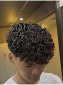 スペインカール/メンズパーマ/江戸川区メンズサロン