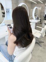 アイシー 表参道(ICY)&nbsp;オリーブブラウン/レイヤーカット/顔周りカット