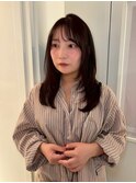 【表参道sheta】ココアベージュオリーブグレー小顔カット