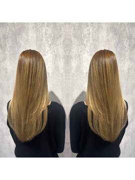 ジーナ 博多(Zina) ハイトーンレイヤー＋髪質改善トリートメント