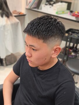 ラピス 名古屋駅前店(Lapis) クロップスタイル/バーバー/スキンフェード/短髪フェード