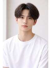 ミューク(mjuk)&nbsp;韓国風センターパート