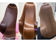 最高級商材クオラインを使用した【縮毛矯正】でどんな髪質もサラつやストレートに大変身♪