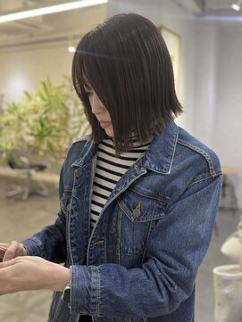 オウル(Owll) ◆◇似合わせカット切りっぱなしボブ外ハネ◇◆