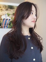 ビュートリアム 鎌倉小町(BEAUTRIUM)&nbsp;ピンクブラウン/レイヤーカット/BEAUTRIUM鎌倉　カギワダ