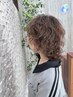 特殊パーマ+カット