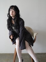 フィット ヒュー 千葉(fit hue) ミルクティーブロンド/ダークブルー/デジタルパーマ/千葉駅