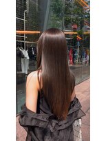 ララルーモ 渋谷公園通り店(LaLarOomo)&nbsp;【髪質改善】圧倒的ツヤ感◎スーパーロングストレート