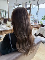 トップスタイル リッチ&nbsp;ハイライト×トープグレージュカラー