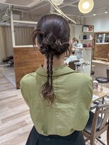 ゼスト 中野店(ZEST) 【ZEST中野/イチカ】360度可愛い★リボンカチモリヘアセット