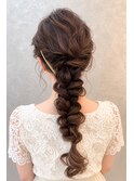 ◎パーティーヘアアレンジ/編み下ろし◎