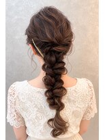 エニル 春日部店(enil) ◎パーティーヘアアレンジ/編み下ろし◎