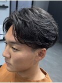 【フェザーパーマ × ナチュラルマッシュ】柔らか束感　八尾