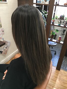 カナオア ヘアーデザイン(kanaoa hair design) グレーグラデーション