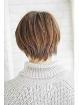 シュシュット(chouchoute)&nbsp;吉祥寺/美髪デザインカラー無造作カールボブディ丸みショート068