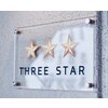 スリースター(THREE STAR)のお店ロゴ