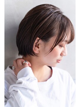 アメリ 新宿(Ameri) Ameri 大人かわいいひし形ハンサムショートボブ 【新宿】