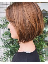 ヘアメイク ミッカ(HAIR MAKE MICCA)&nbsp;前下がりボブ◎杉浦 恵