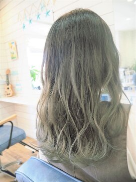 ラニハナクドウ(lanihana.kudo) *＊グラデーショングレージュbyスロウカラー＊*