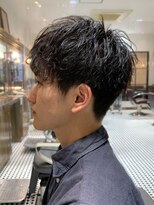 ブリランチン アイチダイガクマエ(Brilliantine Aichidaigakumae) 最新パーマで仕上げる無造作マッシュ☆