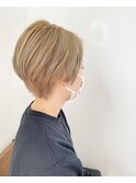 【Noci】今人気のミルクティー&ハンサムショート