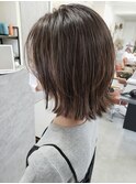 白髪ぼかしハイライト☆