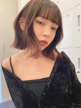 ボタン ハカタ(VOTAN hakata) 【YU_KA】チョコレートカラー＋くびれヘア